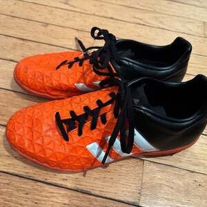 adidas ACE 15.3 TF Junior Solar Orange Black Turf Soccer Shoes